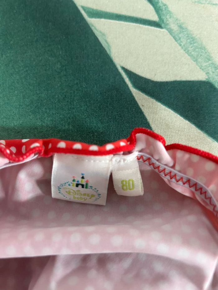 Maillot de bain Minnie Disney 12 mois rouge - photo numéro 3