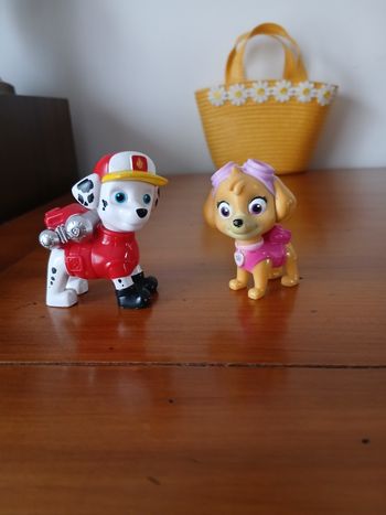 2 Figurines Pat Patrouille/ Paw Patrol