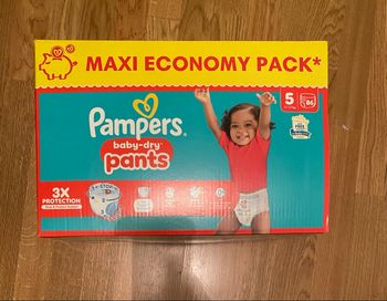 Maxi pack Pampers taille 5 pants
