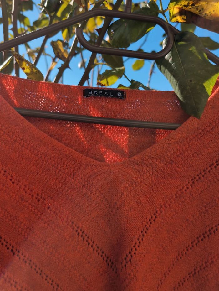 Pull breal orange - photo numéro 2
