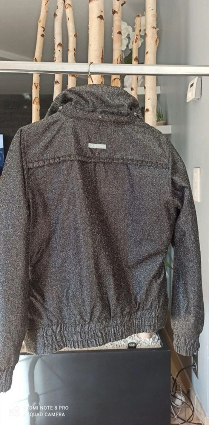 Veste de ski gris pailleté Roxy Silver - photo numéro 2