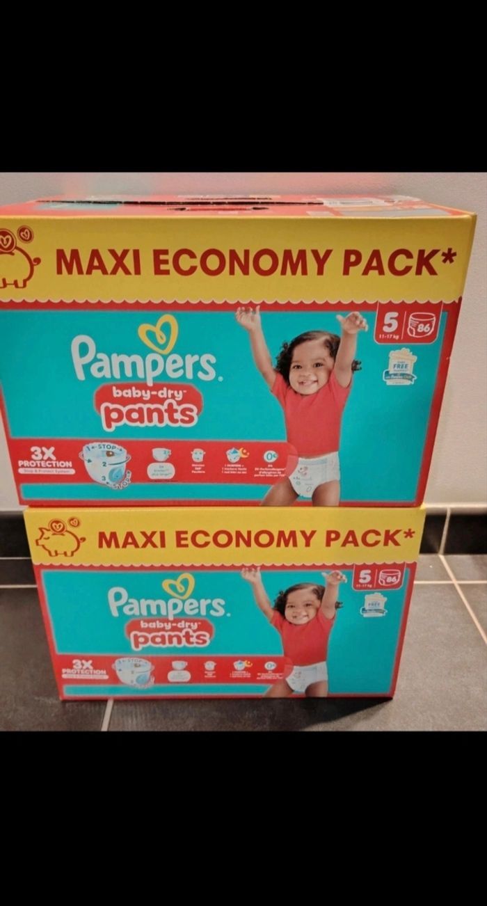 Couche Pampers pants taille 5