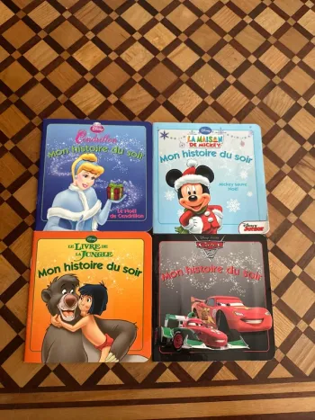 Lot de 4 livres Disney - Mon histoire du soir