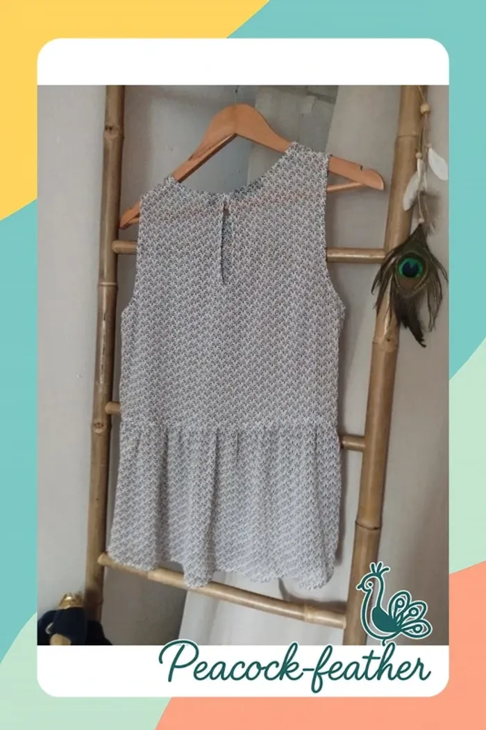 Haut débardeur transparent neuf Kiabi 38 - photo numéro 8
