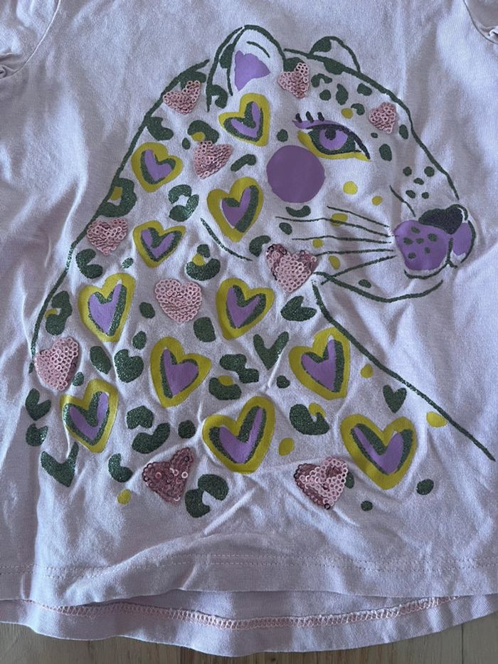 🌸 Haut manches longues rose lilas – 24 mois – Du Pareil au Même 🐆 - photo numéro 3