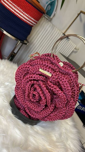 Sac main crochet 