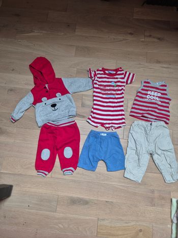 Lot bebe 6 mois bon etat