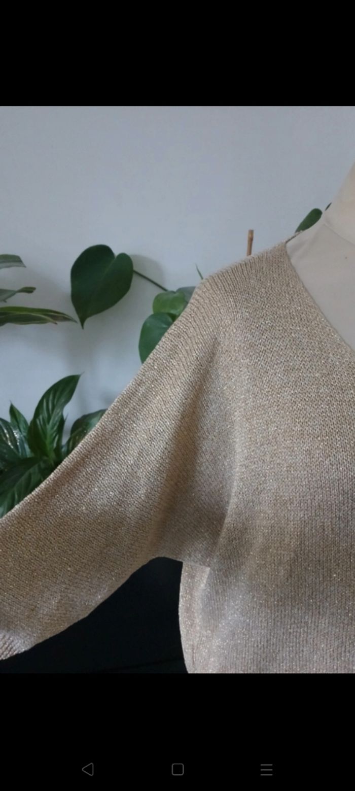 Pull manches 3/4 avec coeur - photo numéro 3