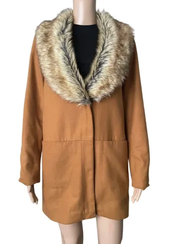 Manteau camel