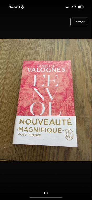 Livre « L’envole »