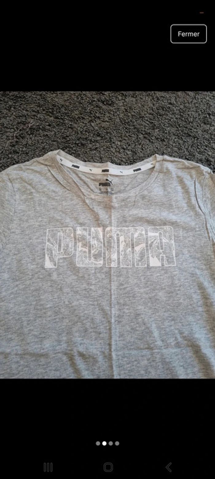 Tee shirt puma - photo numéro 2