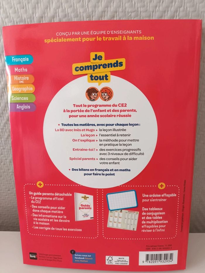 Je comprends tout CE2 - photo numéro 2
