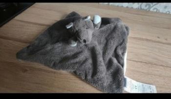 Doudou Jacadi réversible loup mouton