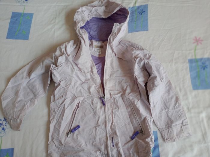 Veste manteau, blouson,imperméable quechua 4 ans rose Decathlon - photo numéro 4
