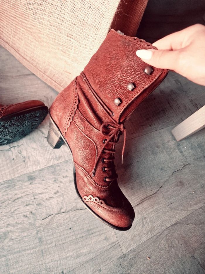 Chaussure à lacets neuve - photo numéro 8
