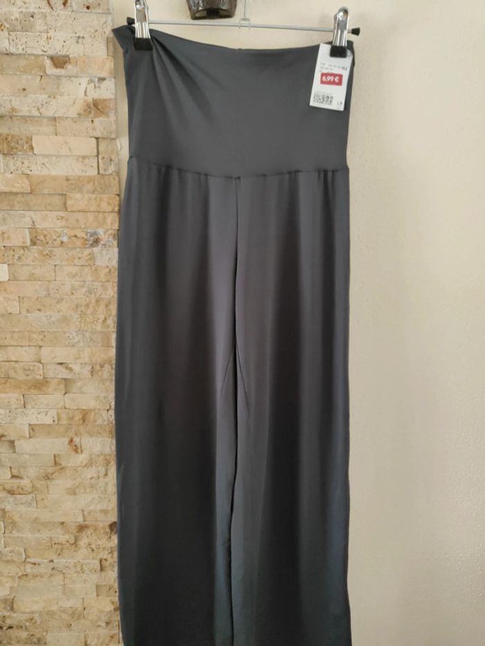 Pantalon sport jambes larges