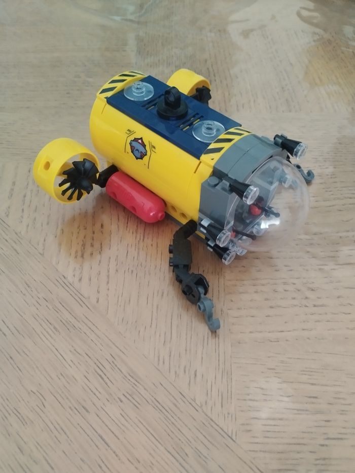 Lego base sous-marine + plaque - photo numéro 4