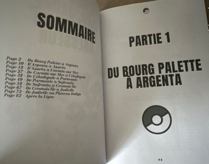 Guide Pokémon Rouge Bleu et Jaune (Rare) - photo numéro 2