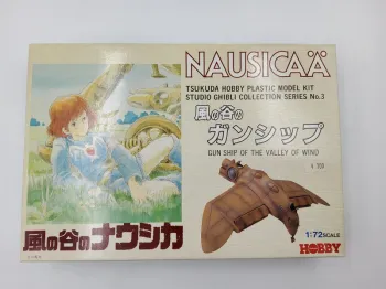 Nausicaä of the Valley of the Wind Figure - 1/72 Scale Tsukuda Hobby Plastic Model Kit Series No.3