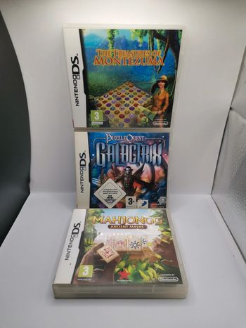 Jeux nintendo DS lot 3 jeux mahtjongg