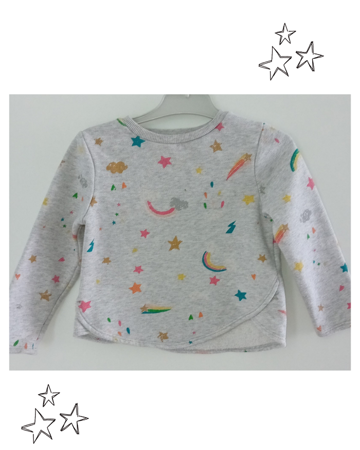 Kiabi sweat d'hiver 3 ans fille