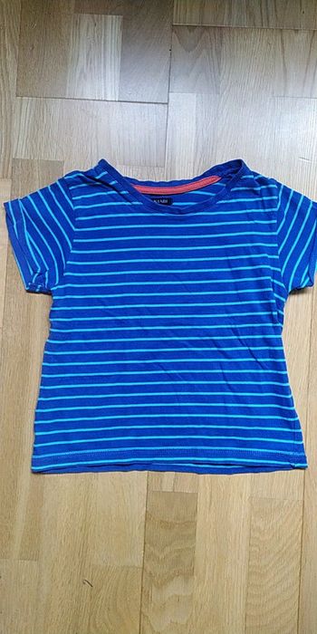 Tee-shirt à rayures bleu Kiabi 4ans