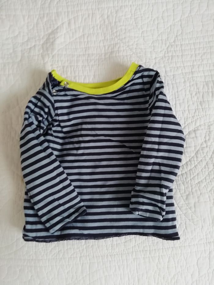 Tee shirt manches longues réversible - photo numéro 2