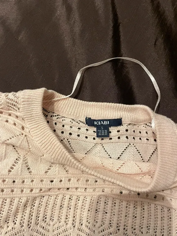 Pull rose Kiabi neuf - photo numéro 3