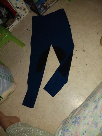 Pantalon  d'équitation plis d'étiquette mais c'est un 14ans matière légère