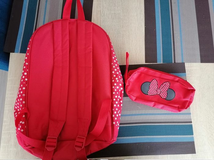 Sac à dos et trousse Minnie - photo numéro 2