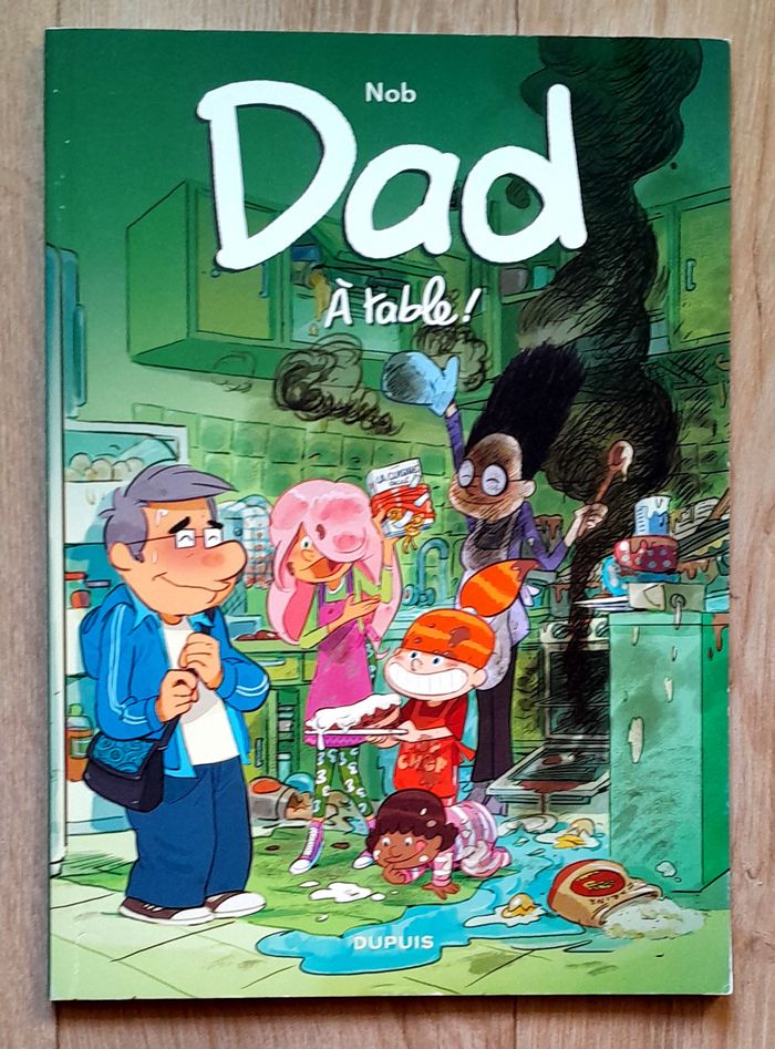 BD dad à table - photo numéro 1
