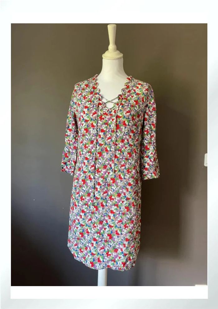 Robe fleurie Claudie Pierlot - photo numéro 5