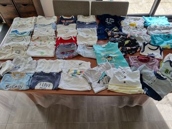 Casse les prix lot 40 vêtements garçon 3 mois été + 4 dons