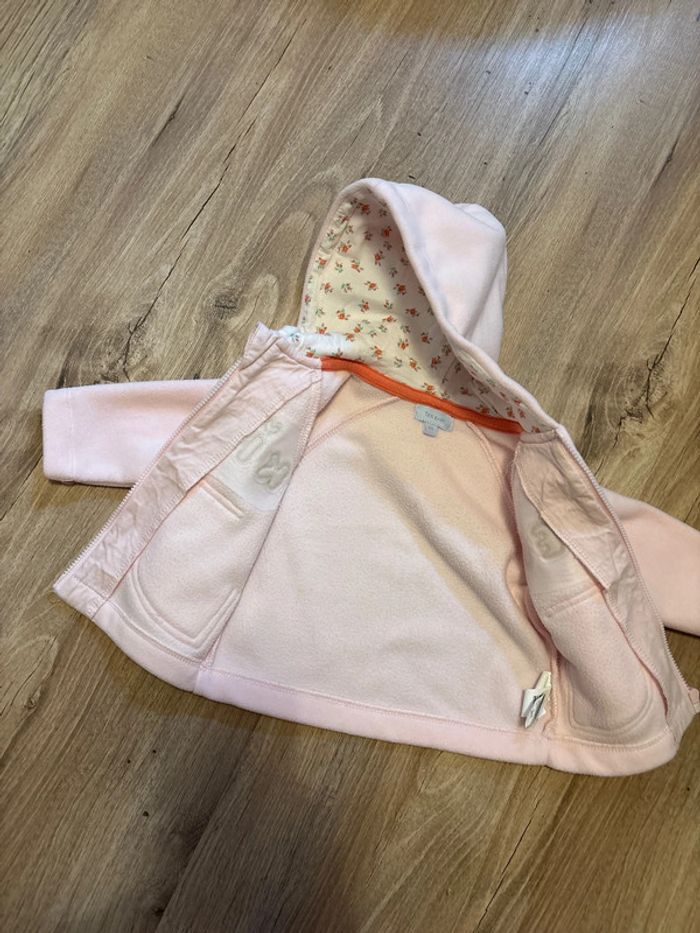 Veste polaire rose 3 mois - photo numéro 4