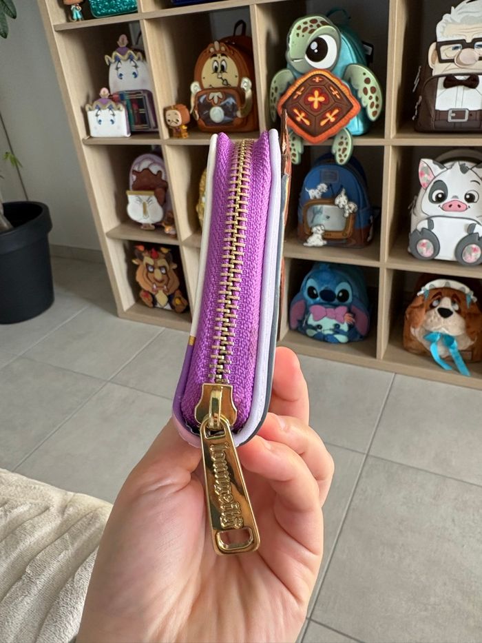 Portefeuille Loungefly zip la belle et la bête - photo numéro 3