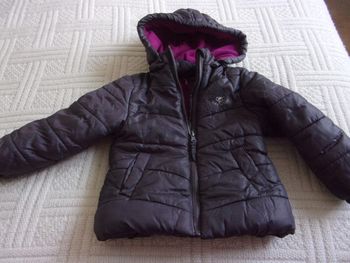 blouson gris doublé rose Orchestra taille 4 ans