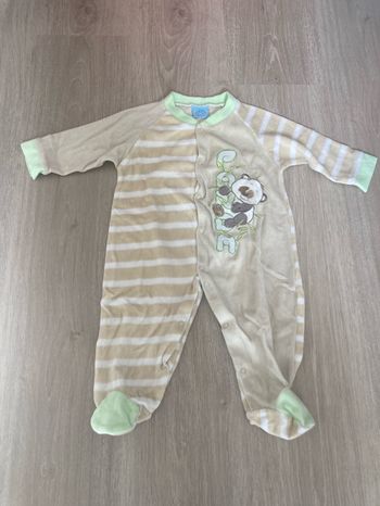 Pyjama velours 9 mois