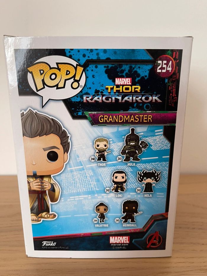 Grandmaster Thor Ragnarok Funko Pop 254 - photo numéro 4