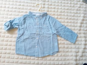 Chemise garçon 18mois 🤍🩵