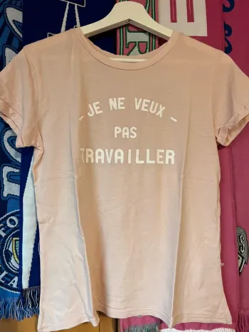 Teeshirt Camaïeu rose