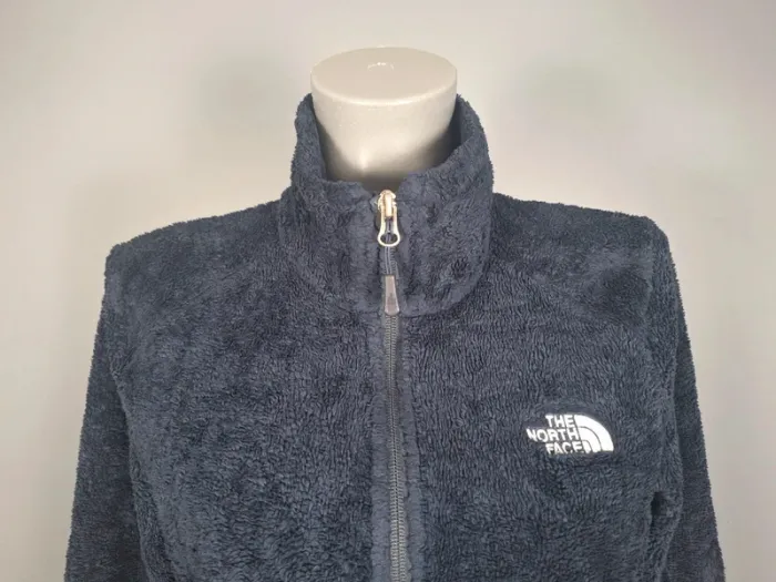 veste The North Face polaire femme zippée bleue – Taille S - brodé (607) - photo numéro 2