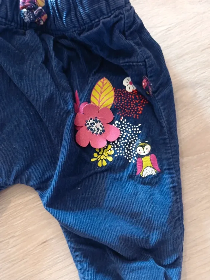 Pantalon velours la compagnie des petits 3 mois - photo numéro 2