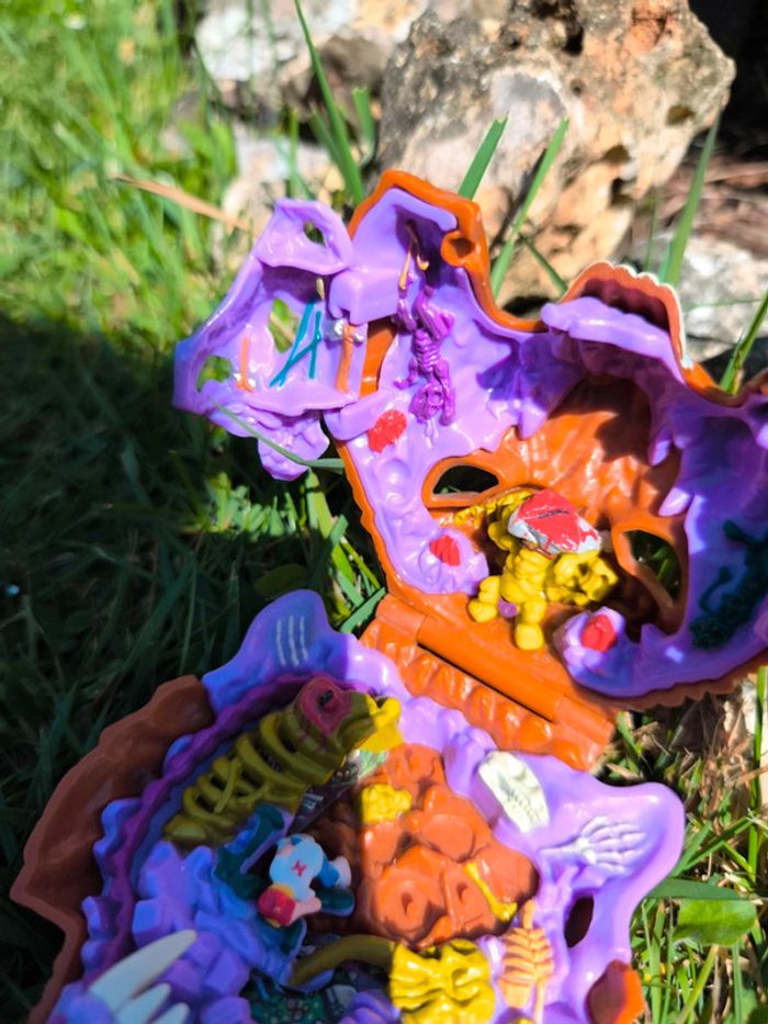 Boîte mini micro figurine petite mighty max bluebird pocket monster rat doom zone Hellcat grapples - photo numéro 3