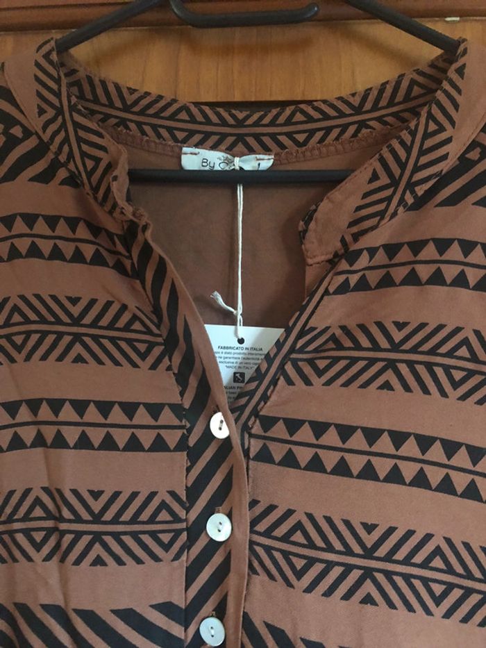 Robe marron/noir By Coco taille unique - photo numéro 2