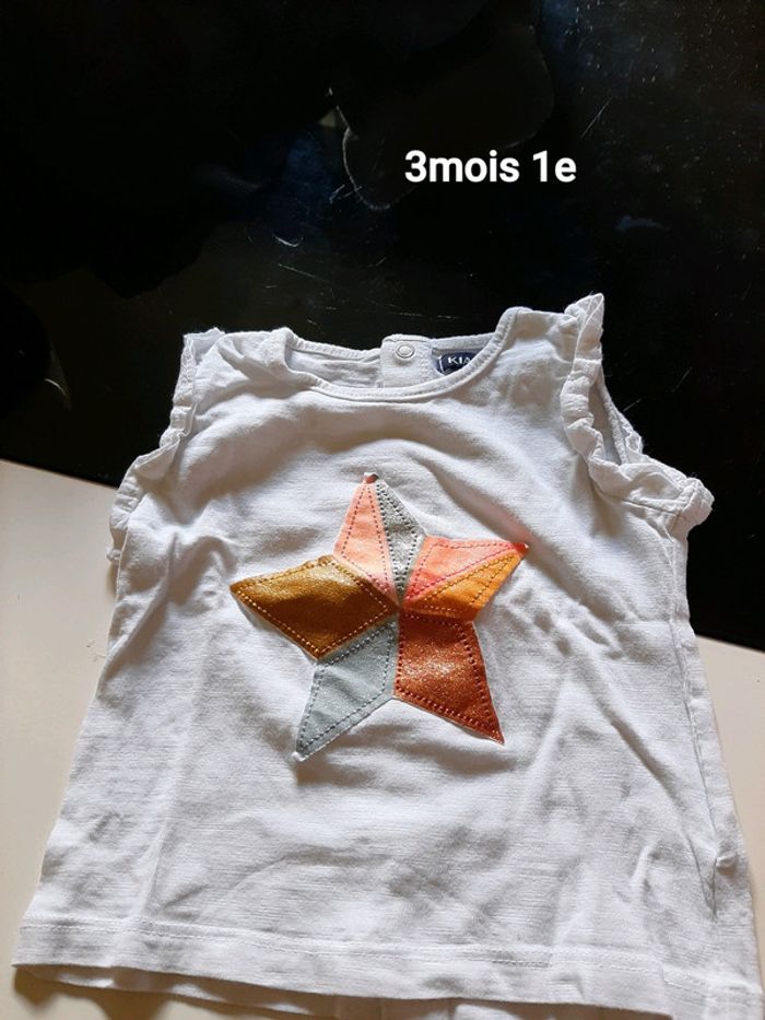 T-shirt 3 mois