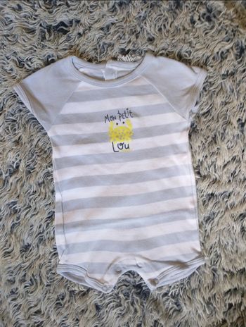 Combishort Vertbaudet 6 mois