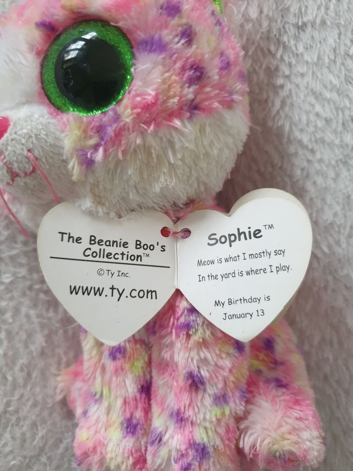 Peluche Beanie Boos Ty Sophie - photo numéro 6