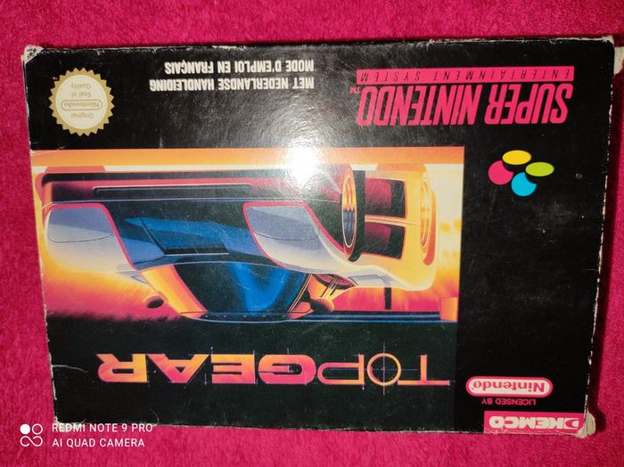 Top Gear super Nintendo