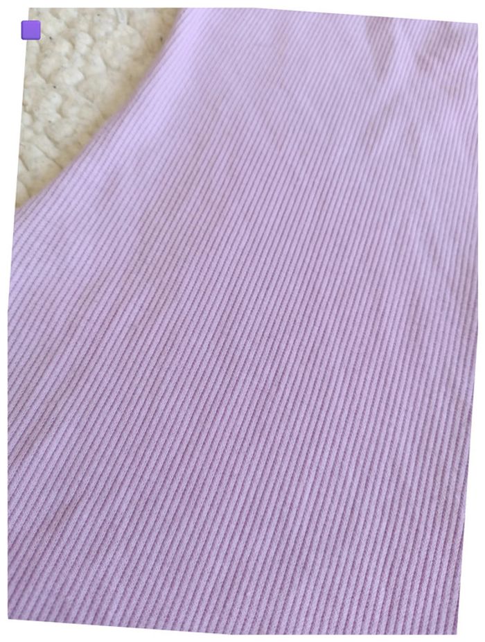 Robe violette à bretelles fines – minimaliste, été, y2k - photo numéro 2