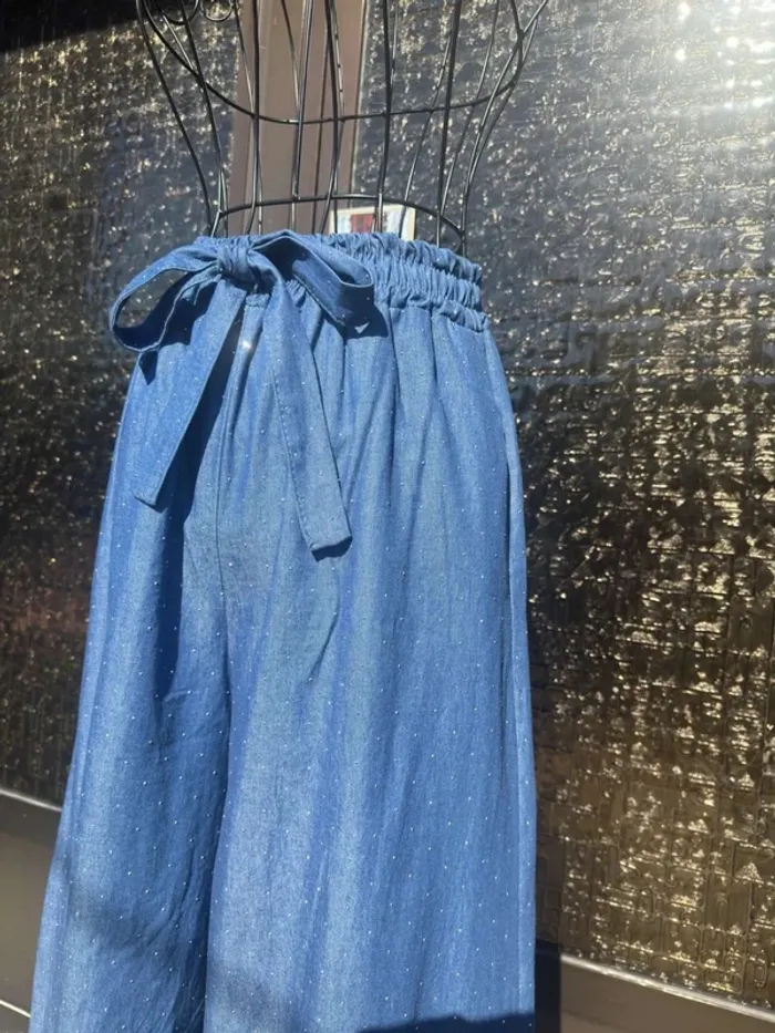 Pantalon à strass Taille Haute , Taille Unique - photo numéro 5